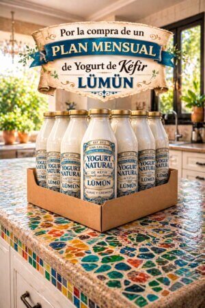 Plan Mensual 8 Litros de Kéfir Lumun